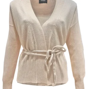 ALPHA STUDIO Cardigan con cinturina