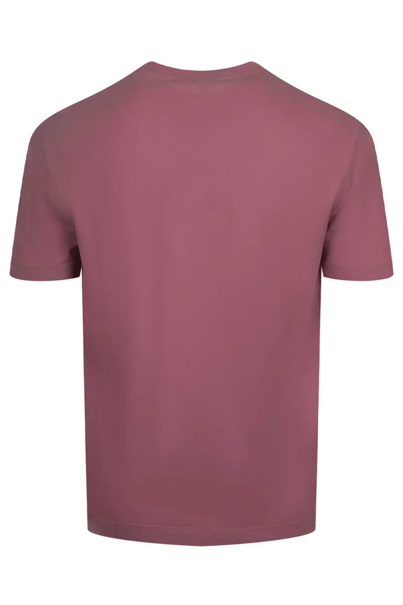 FILIPPO DE LAURENTIIS T-shirt in cotone crepe - immagine 3