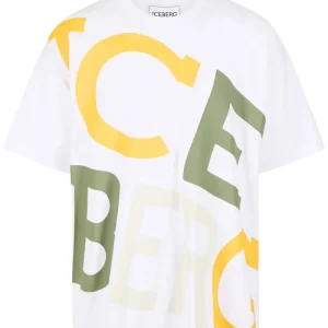ICEBERG T-shirt over con stampa