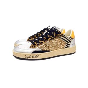 Crime London sneaker Chelsea multi color