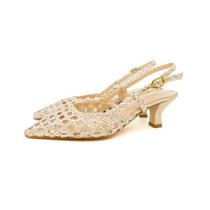 Les Autres slingback intreccio